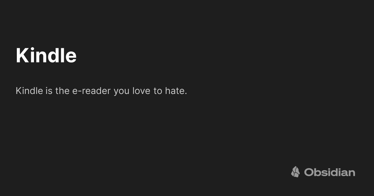 kindle-obsidian-publish