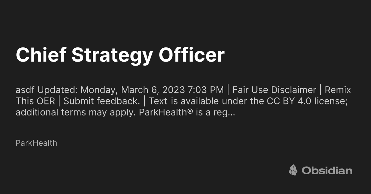 chief-strategy-officer-parkhealth