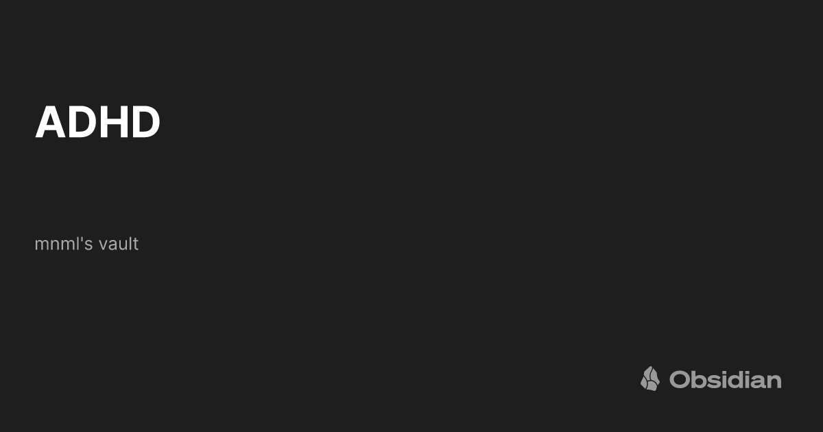 Adhd Description By Ai