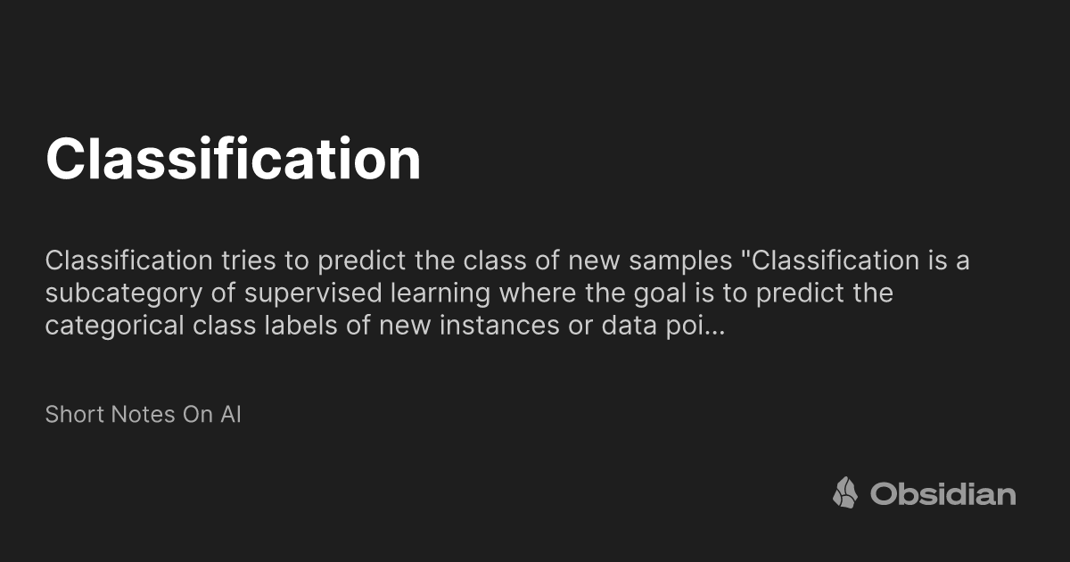 What Is A Short Definition Of Classification at Toby Denison blog