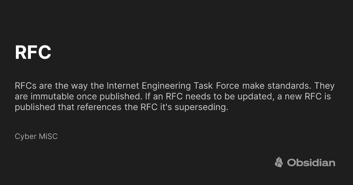 RFC Cyber MiSC Obsidian Publish Rfc cyber misc obsidian publish