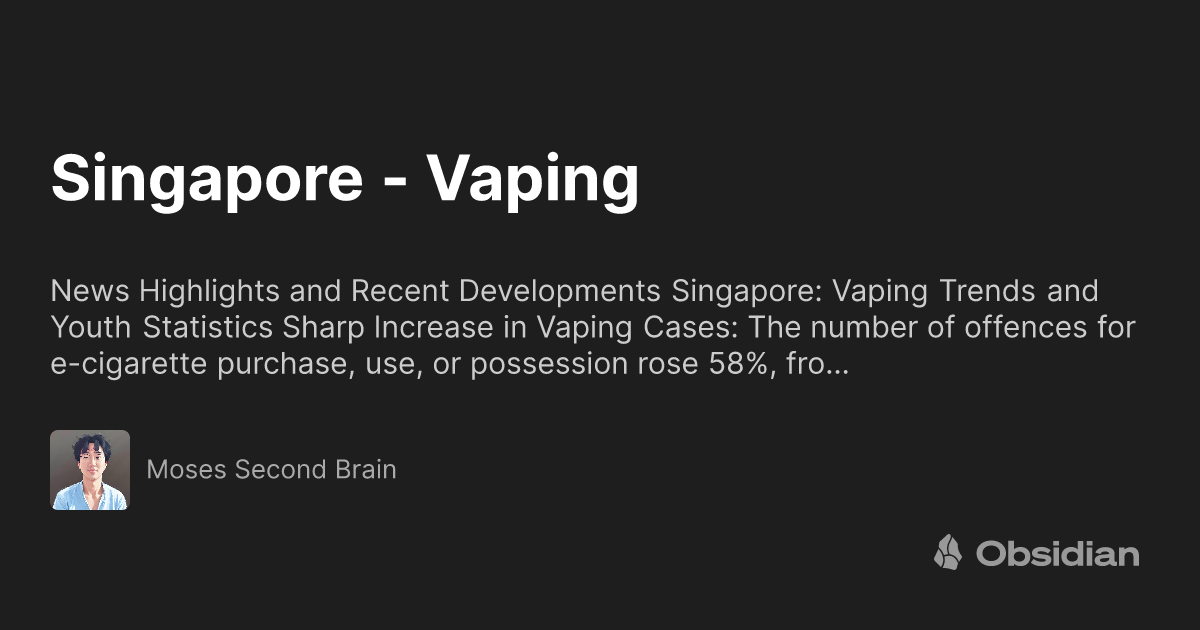 Singapore - Vaping - Moses Second Brain - Obsidian Publish Singapore - Vaping - Moses Second Brain - Obsidian Publish