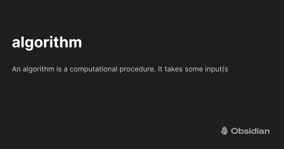 Long Algorithym algorithm - Obsidian Publish